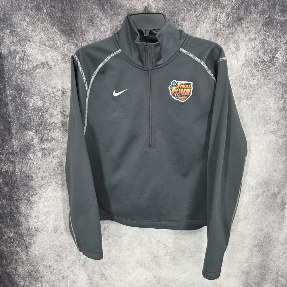 New Orleans Final Four 2014 Nike‎ Jacket Womens Large Gray Therma Fit NCAA